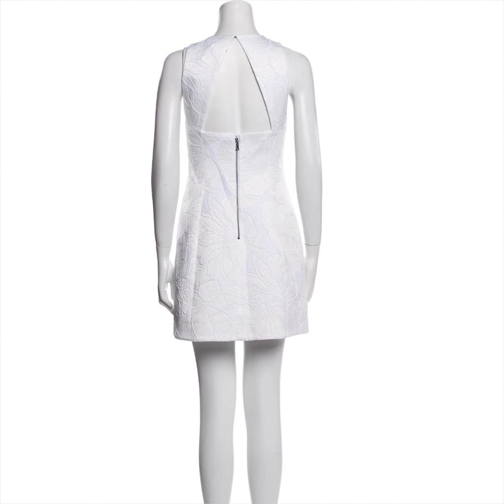 Alice and Olivia Coralia Lantern Dress With Open Back - Picture 3 of 13